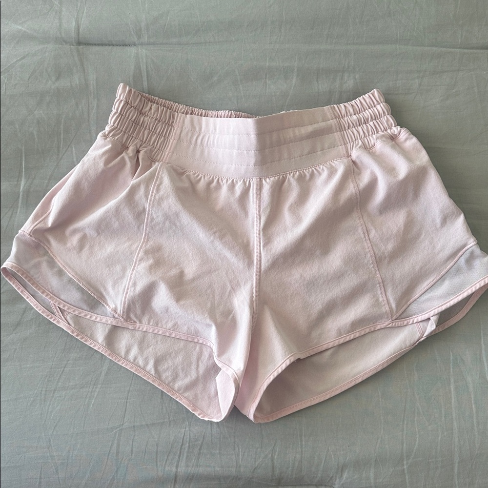 Lululemon pink hotty hot shorts